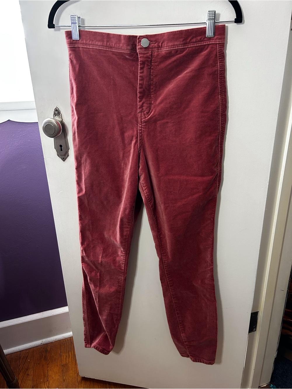 ASOS Dusty Rose Corduroy Pants